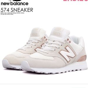 new balance 574 rose gold sea salt